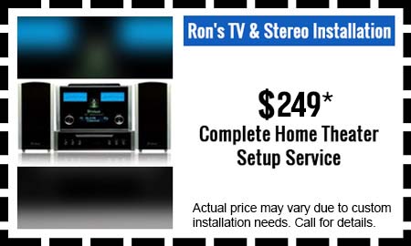 $249 Complete Home Theater Setup Service