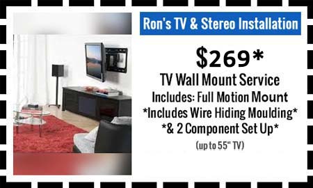$269 TV Wall Mount Service