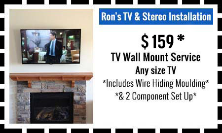 $159 TV Wall Mount Service Any size TV